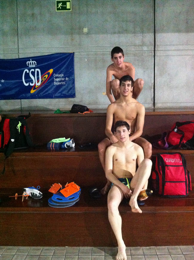Tres nadadores navarros, convocados por la Federación Española de Deportes para Paraliticos Cerebrales